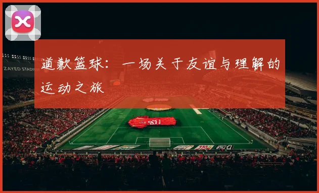 道歉篮球：一场关于友谊与理解的运动之旅