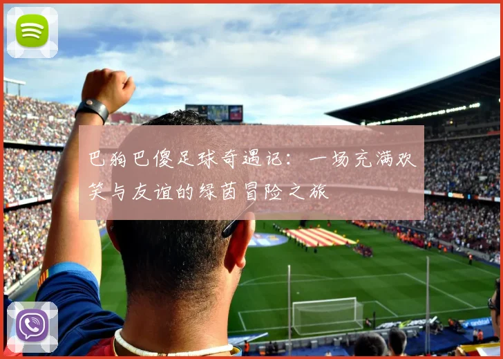 巴狗巴傻足球奇遇记：一场充满欢笑与友谊的绿茵冒险之旅